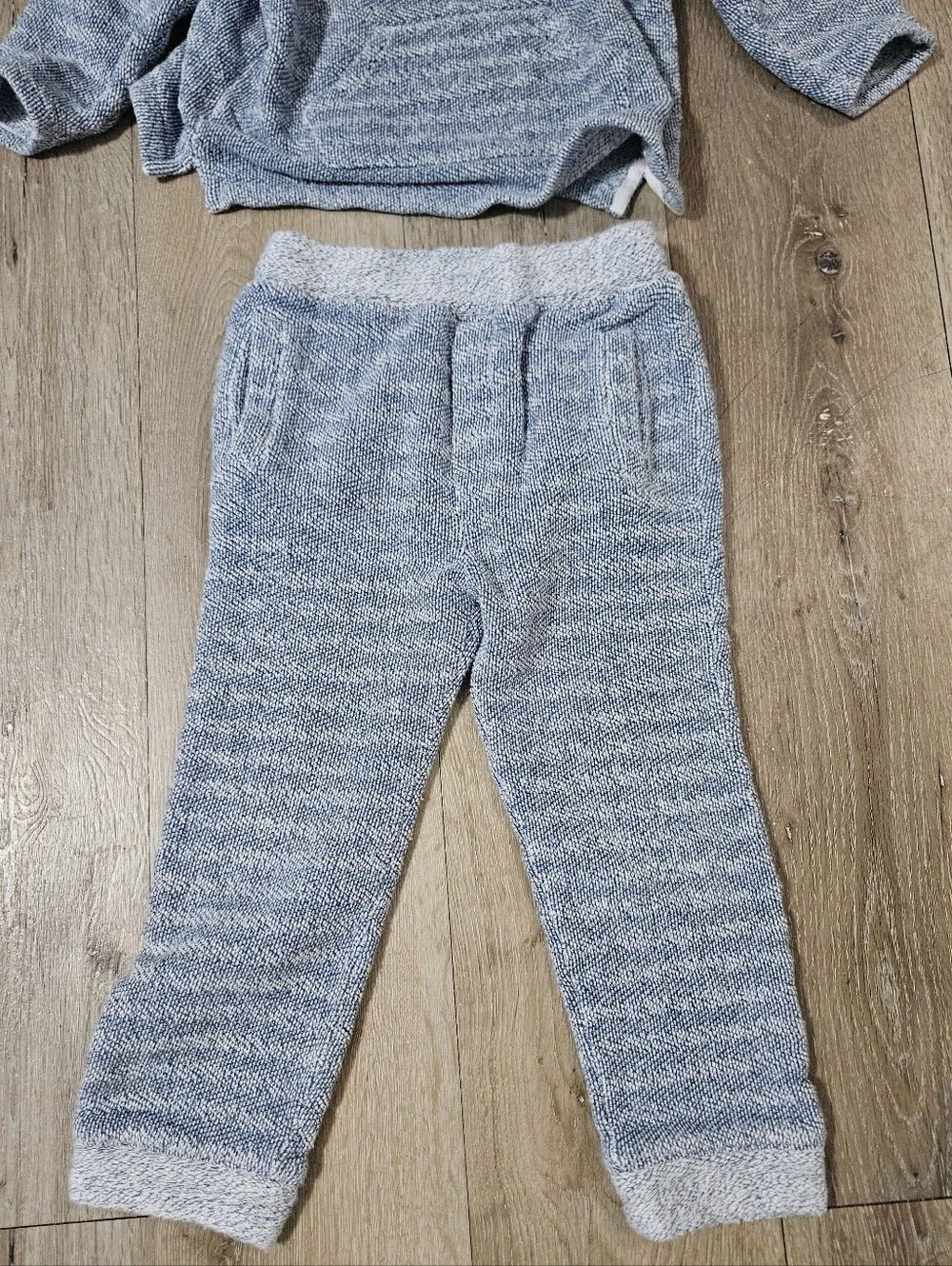 Faherty kids whitewater sweatershirt hoodie pants matching set size 6